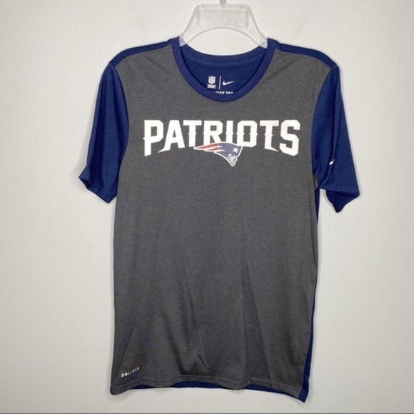 Nike Dri-fit NFL New England Patriots T-Shirt - Picture 1 of 6